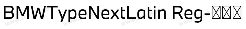 BMWTypeNextLatin Reg字体转换 BMWTypeNextLatin Reg字体转换